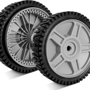 8 Inch Front Wheels Replaces for HU 581009202-2 Pack Drive Wheels Tires Compatible with Hon da Black Max Lawn Mower, Craftsman 917376161, HU 7021RES Self Propelled Mower, Replace 193912x460